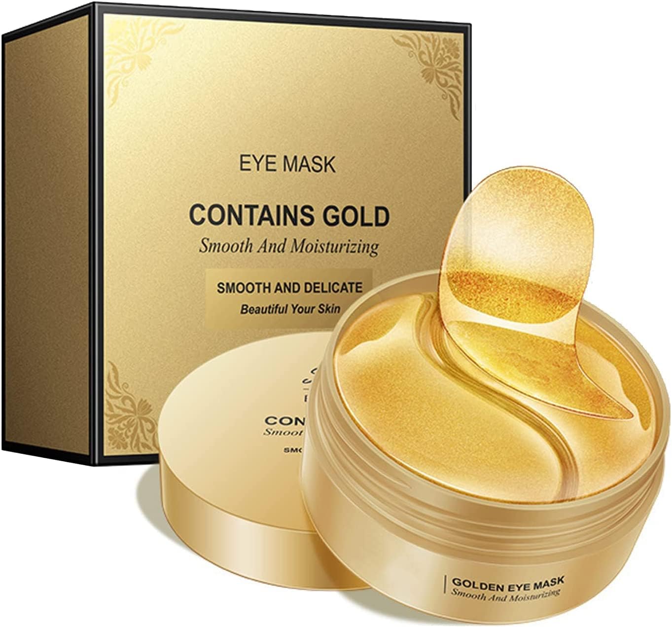 Golden Eye: Parches de Hidrogel con Colágeno 24K