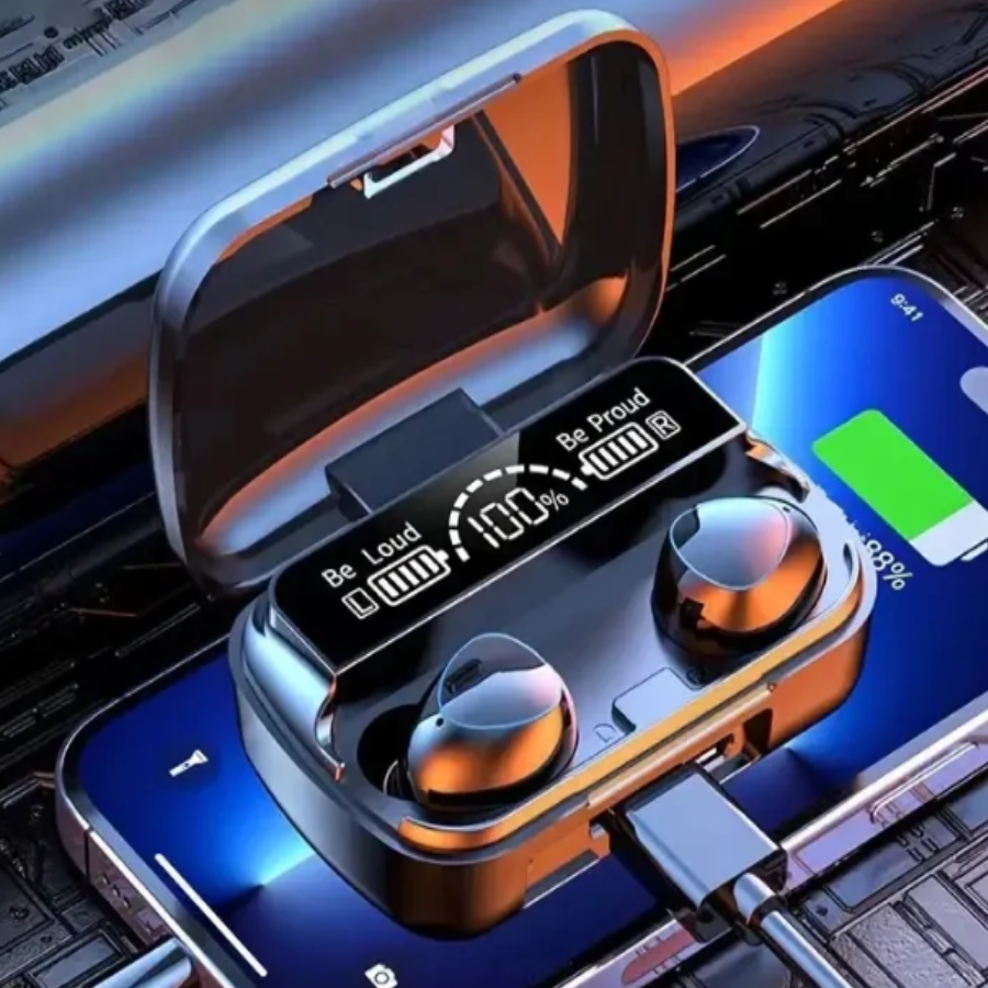 Audífonos Bluetooth M10 Con Powerbank