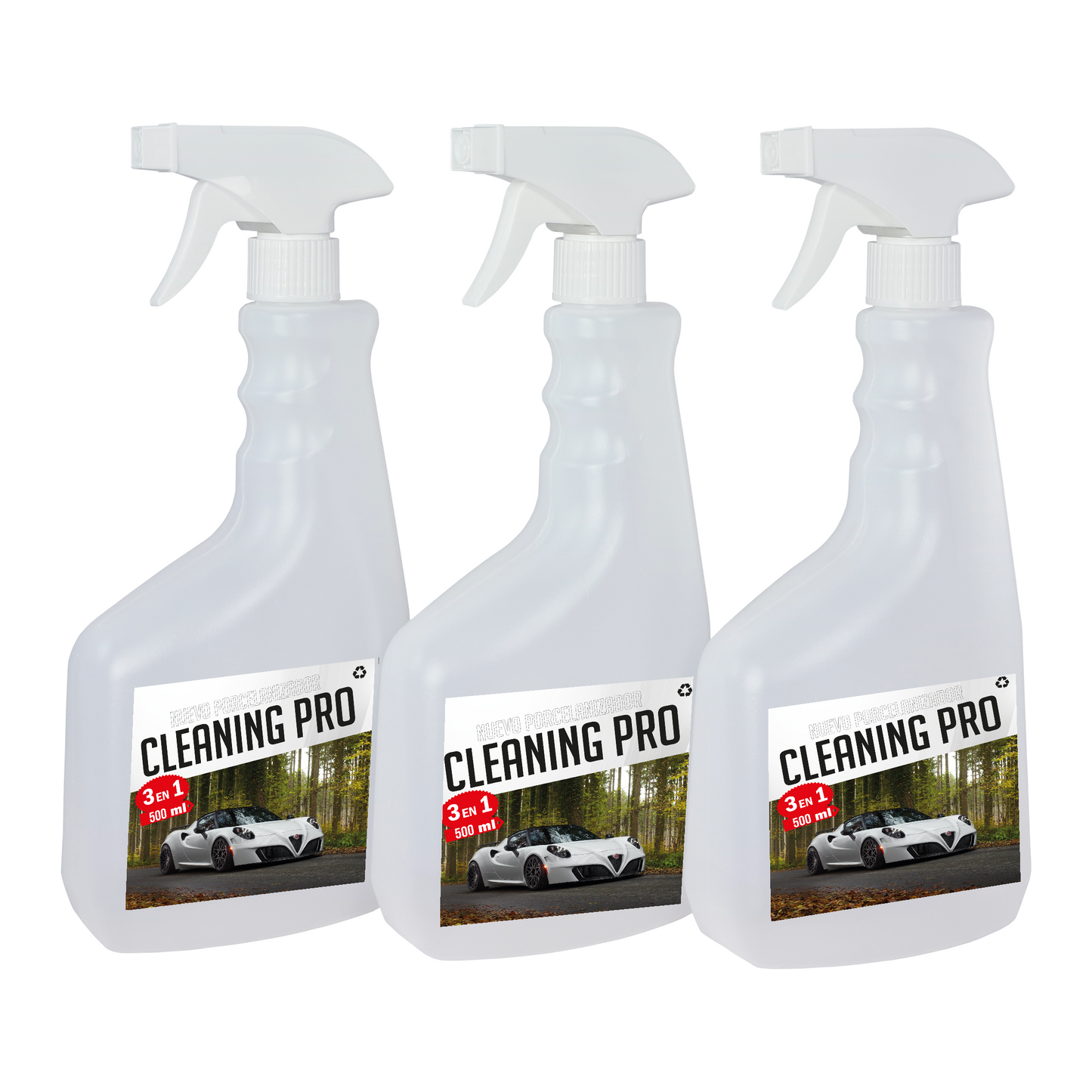 Cleaning Pro 3 en 1: Sellador de Pintura Automotriz