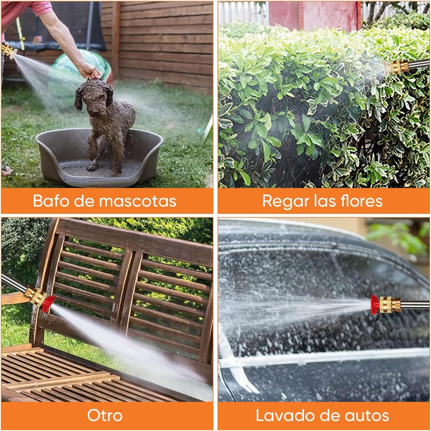 HidroPower 360: Pistola Hidrolavadora Inalambrica