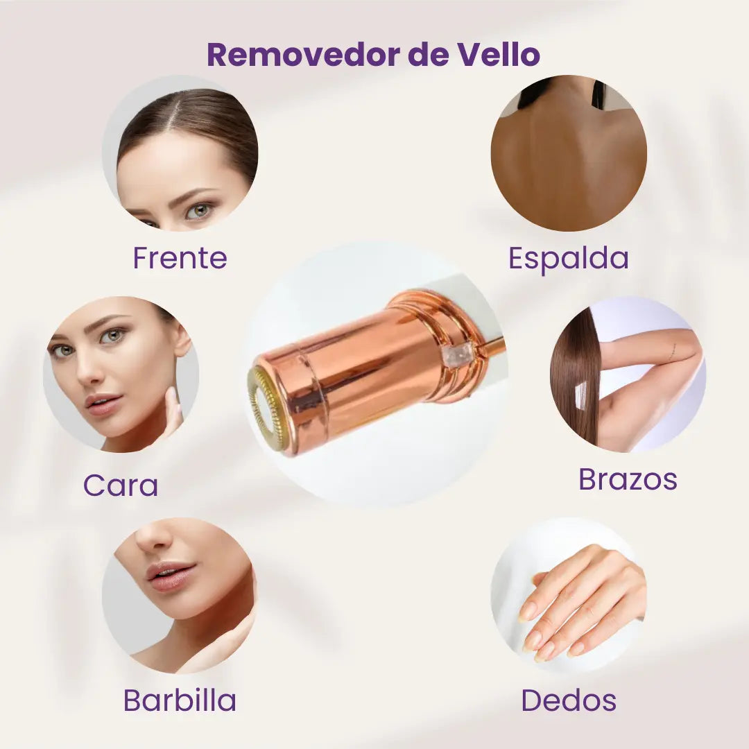 Belissima: Mini Depiladora Facial Recargable
