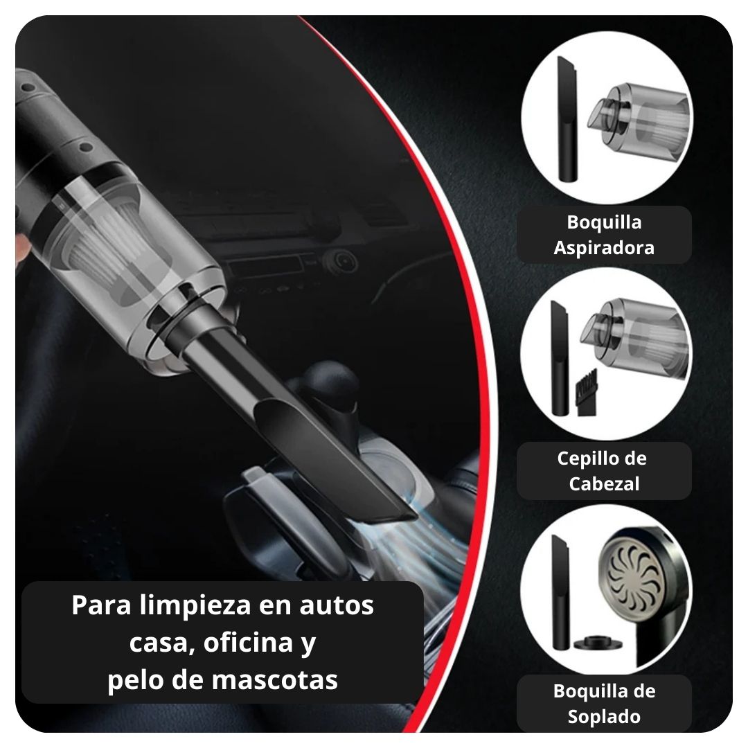 PowerVac Pro: Aspiradora Multifuncional Portátil Inalámbrica