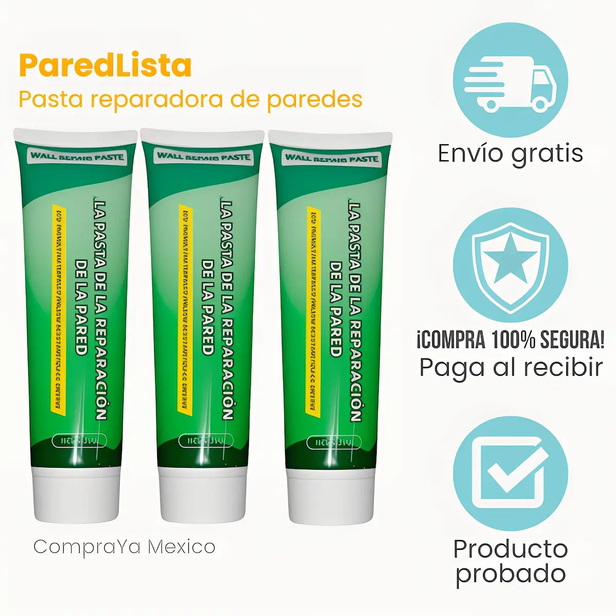 ParedLista™ 3x1 | Tu pared como nueva, en minutos.