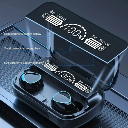 Audífonos Bluetooth M10 Con Powerbank