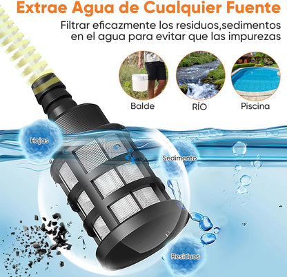 HidroPower 360: Pistola Hidrolavadora Inalambrica