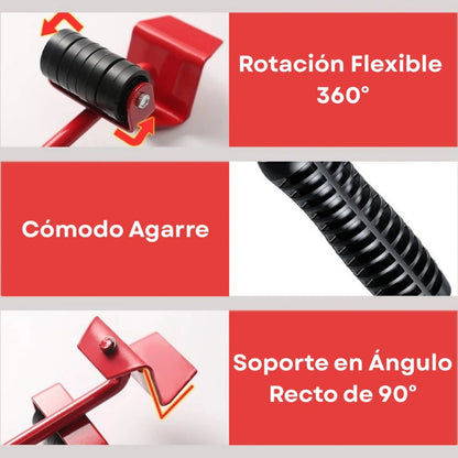 LiftPro Max: Kit Elevador de Muebles Pesados