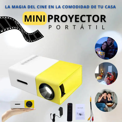 LumiBeam HD: Mini Proyector HD LED Portátil