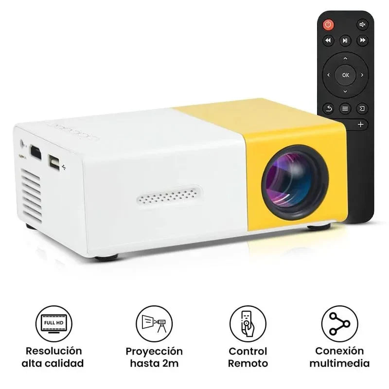 LumiBeam HD: Mini Proyector HD LED Portátil