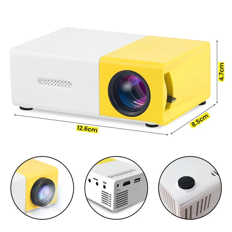 LumiBeam HD: Mini Proyector HD LED Portátil