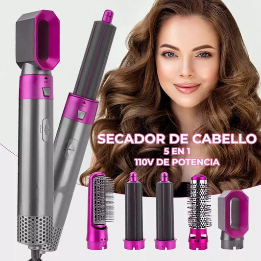 Cepillo Secador De Pelo 5 En 1